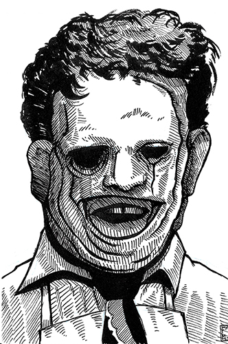 An image Leatherface from Texas Chainsaw Massacre